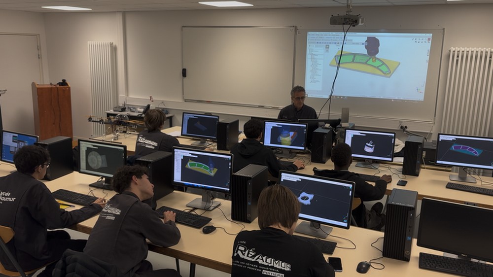 Je filme ma formation en usinage